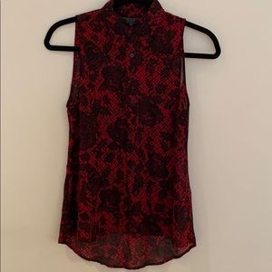 Guess lace print tank